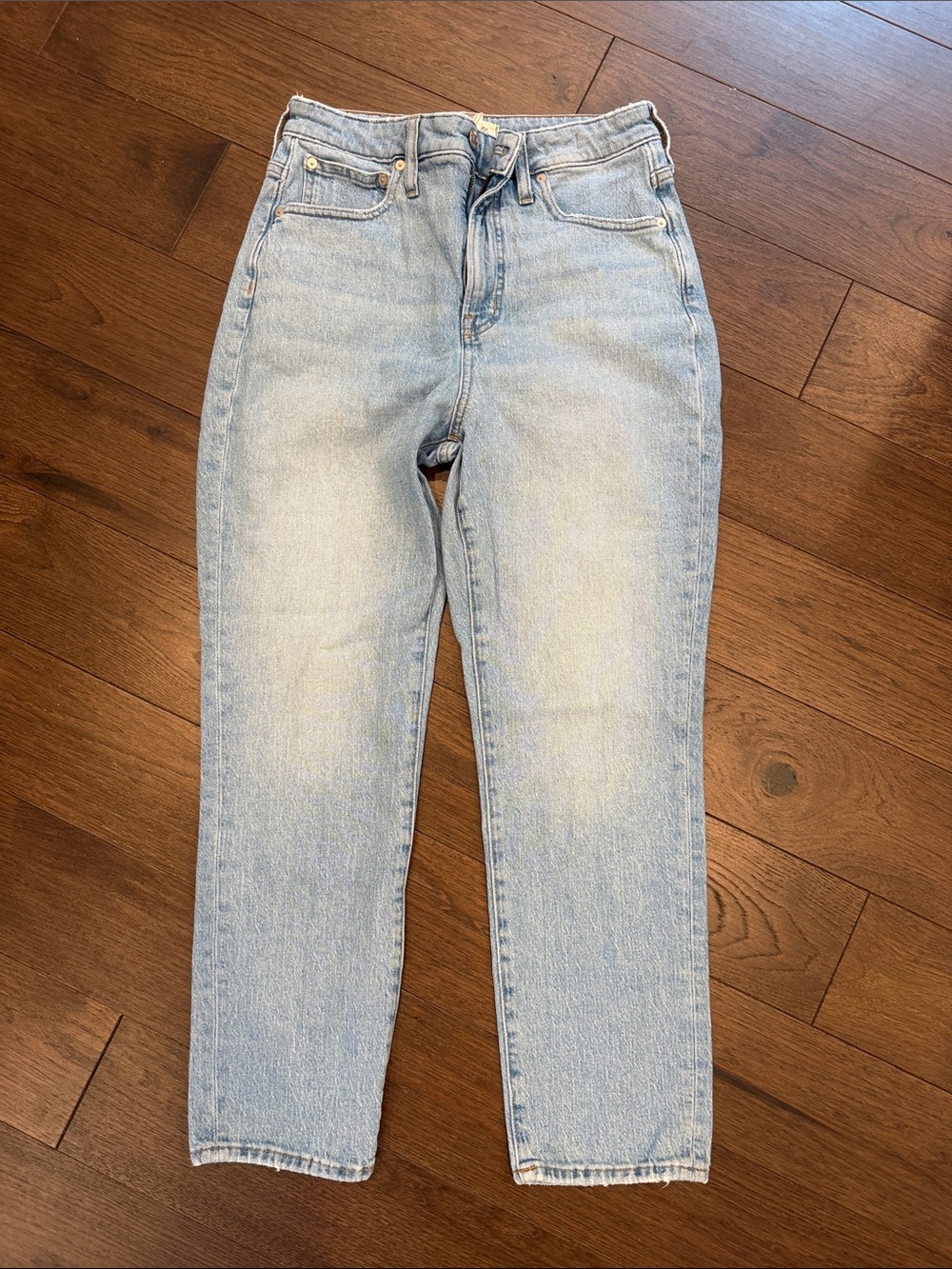 Madewell Curvy Perfect Vintage Light Blue Jeans Size 27 - C11-613